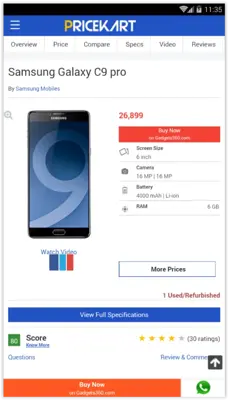 Pricekart android App screenshot 8